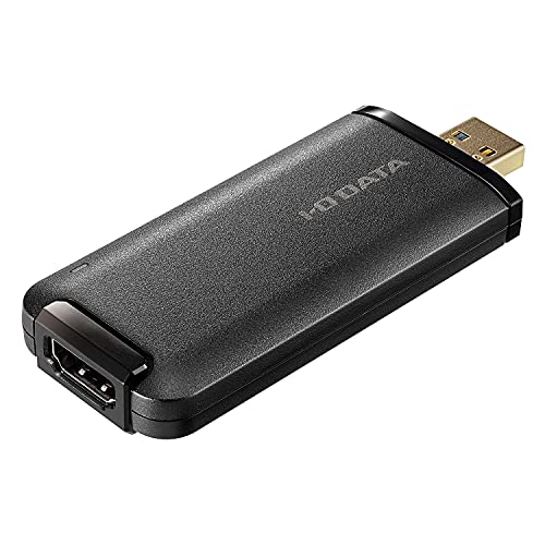 アイ オー データ USB HDMI変換アダプター 4K対応 ライブ配信 テレワーク Web会議 キャプチャーボード UVC mac対応 日本メーカー GV-HUVC/4K