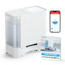 SwitchBot 加湿器 Plus 気化式 自動給水 - 4.5L 大容量 21畳対応 スイッチボット 18dB 静音 省エネ 上から給水 加湿量最大750ml/h 抗菌 フィルター自動乾燥 最大22.5時間連続稼働 冬乾燥対策 花粉症対策 スマホで操作