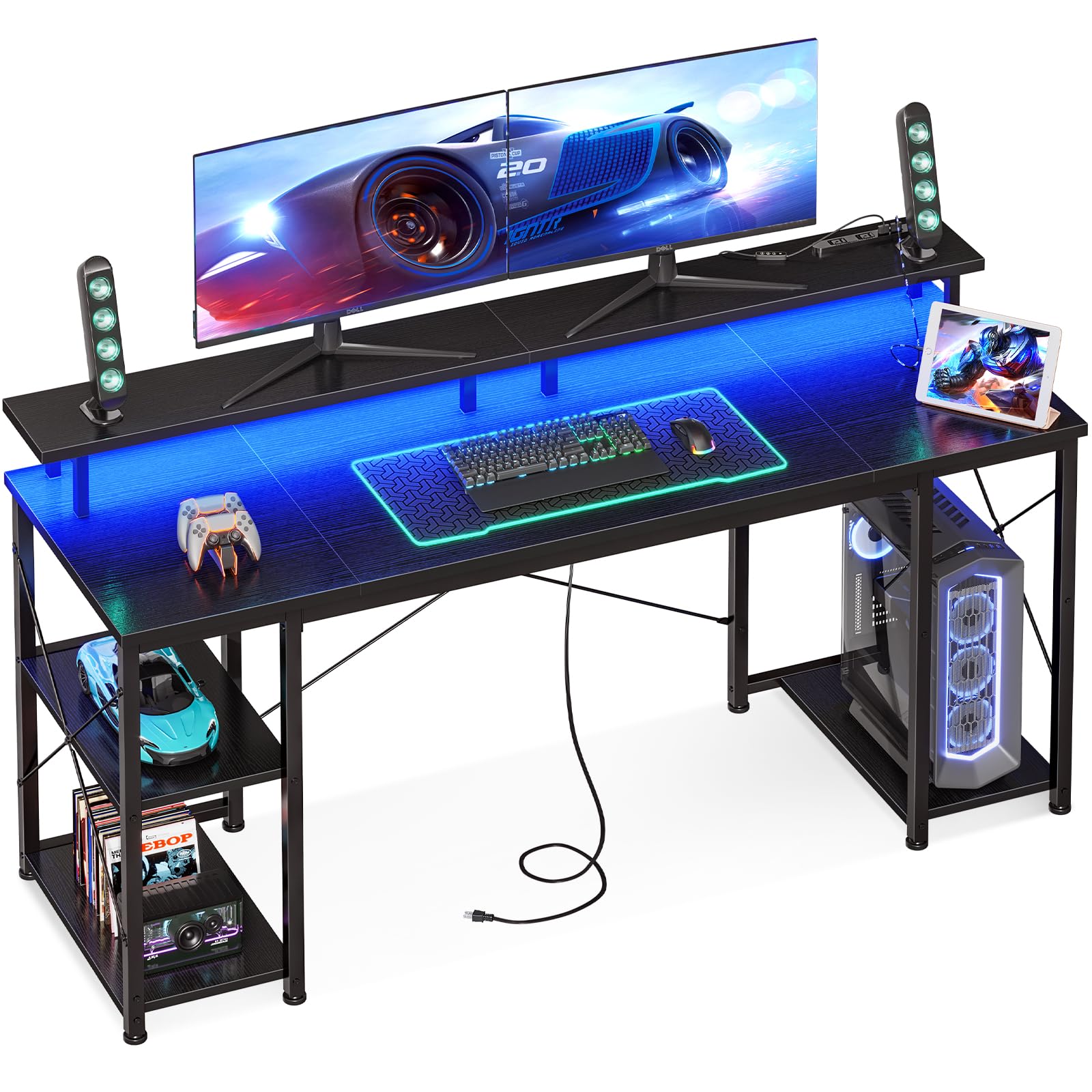 AODK ߥ󥰥ǥ ѥǥ 󥻥&LEDդ  pcǥ 160cm ξ¦å&˥դ ٶ ...