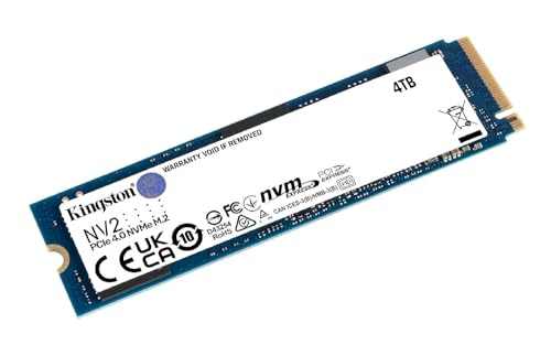 楽天生活応援ショップ　楽天市場店キングストンテクノロジー Kingston SSD NV2 4TB PCIe Gen 4.0 x4 最大3,500MB/秒 M.2 2280 NVMe SNV2S/4000G 正規代理店保証品 3年保証