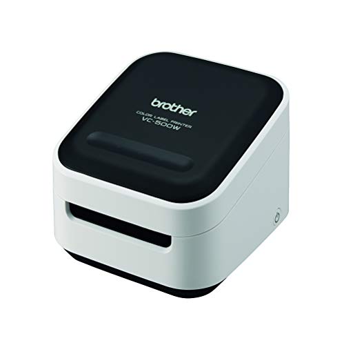 ブラザー 感熱カラーラベルプリンター VC-500W (フルカラー印刷/オリジナルラベル/PC・スマホ接続/オー..