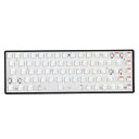 DrunkDeer G65 ラピッドトリガー メカニカルキーボード 磁気スイッチ ゲーム用 RGB コンパクト 65%サイズ 有線 68キー ベアボーン キーキャップなし ブラック