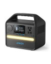 Anker 521 Portable Power Station (PowerHouse 256Wh) / ポータブル電源/高耐久 / 充放電サイクル3000回以上 / AC300W / リン酸鉄リチウムイオン電池/純正弦波/PowerIQ 3.0 (Ge