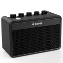Donner ギターアンプ ミニ 5W 充電式 3バンドEQ搭載 卓上 コンパクト 軽量 自宅練習 Retro British tone DA-10