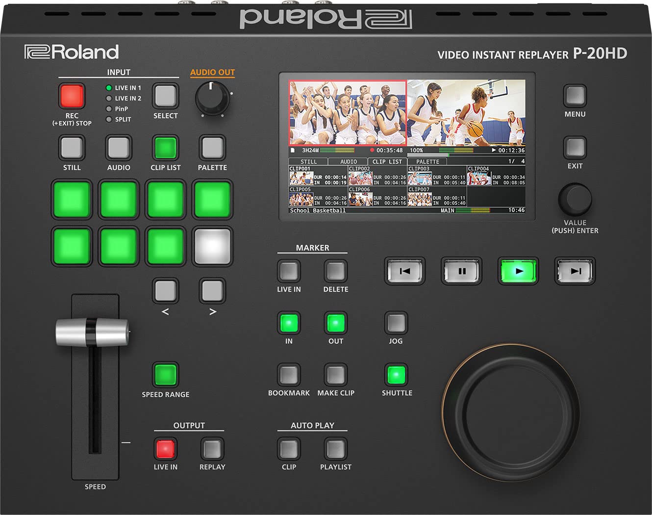 P-20HD VIDEO INSTANT REPLAYER