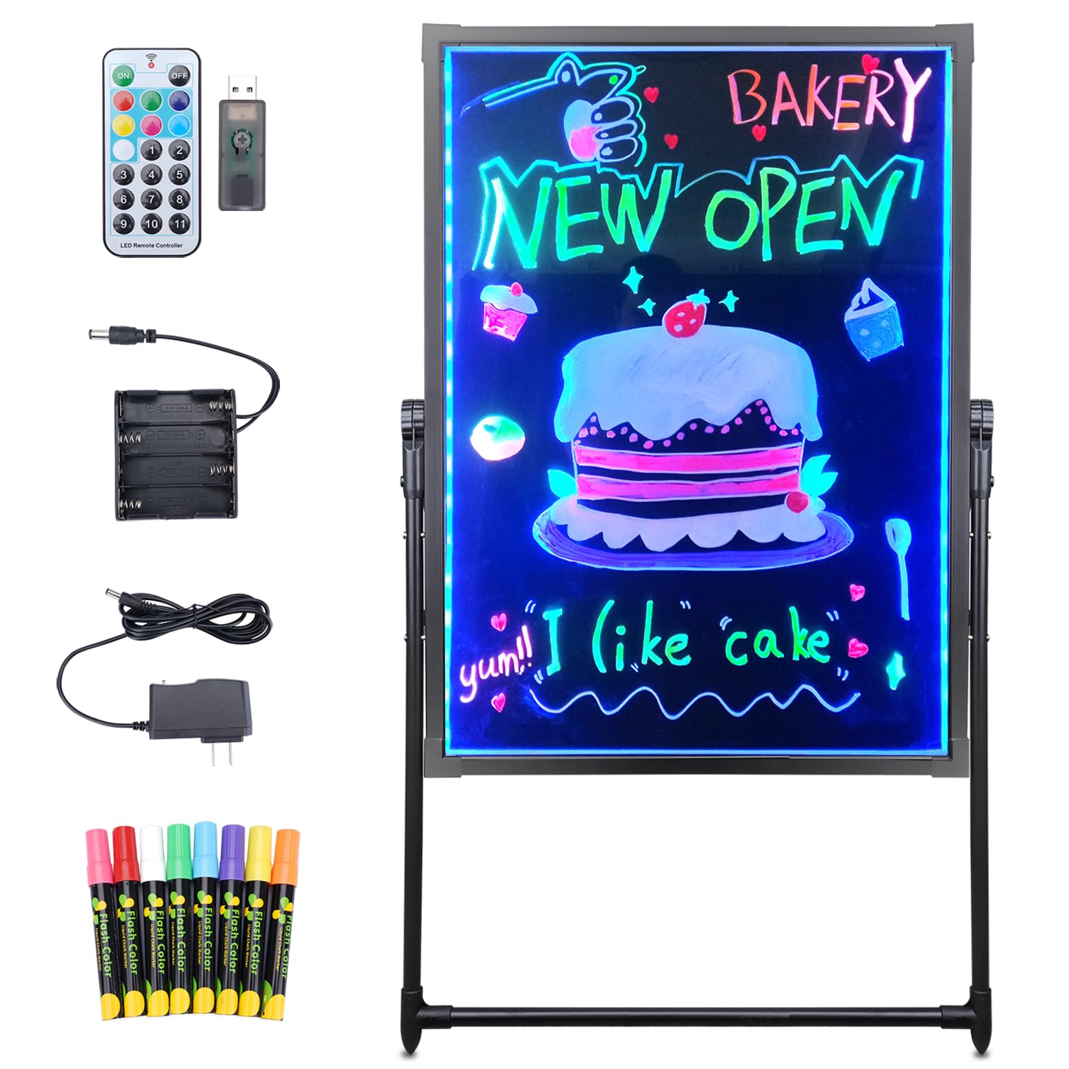 Snowon ž LEDġ60x80cm ŸǼ ˥塼֥åܡ 8ޡ 7ǥ⡼ DIYå...