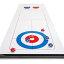 Welion テーブルゲーム 本格 パーティー 盛り上げよう 120cm*40cm (カーリング)