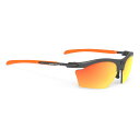 ルディプロジェクト(RUDYPROJECT) スポーツ サングラス ロード バイク 自転車 マラソン ジョギング 運動 トライアスロン テニス 野球 RYDON SLIM ライドン スリム グラファイト フレーム/ポラール 3FX HDR マルチ レーザー