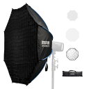 amaran Octa Dome 120 | 120cm超大型八角形ソフトボックス | Bowensマウント対応 | 大規模なスタジオシーンに最適な柔らかい光源 | 速攻設置、携帯用バッグ付属