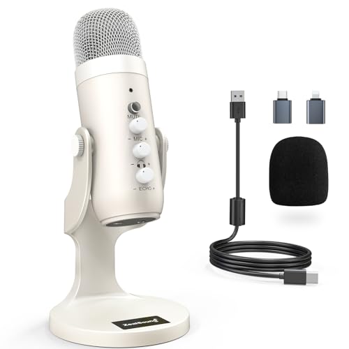 ZealSound USBマイク (白)