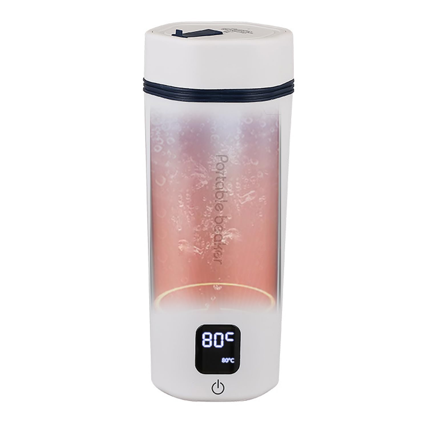 「やかんだけでなく、保温カップにもなる」 MACOLAUDER 電気ケトル 45℃・100℃の6階段の温度 お湯が沸かせる水筒 5分沸騰 450ml 電気ポット 304ステンレス 小型 300W消費電力 一人用 温度表示