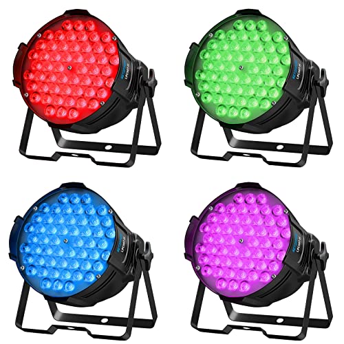 Amazon.com: BETOPPER LED Stage Lights, 54x3W RGB, DMX 512