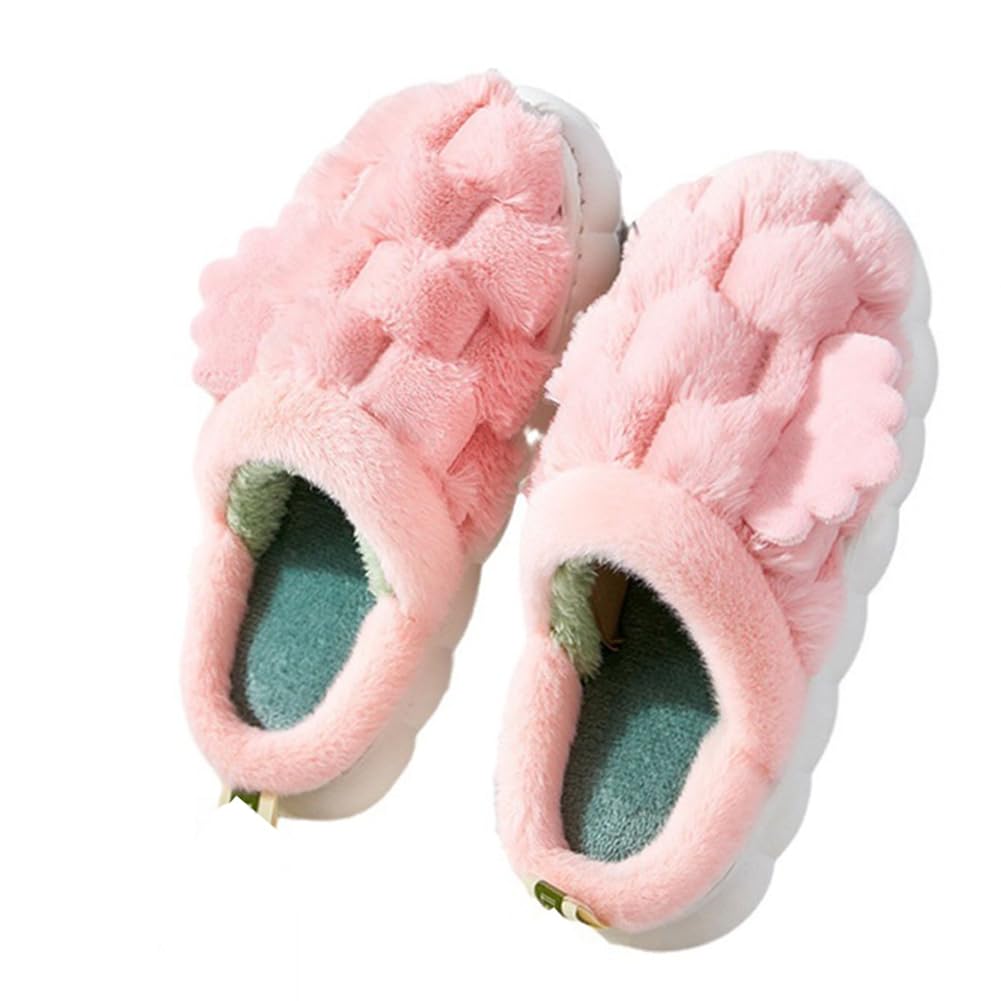 [MACOLAUDER] 「屋内外兼用＆自由に歩ける 電気足温器 50℃・55℃恒温 60秒即暖 温熱スリッパ USB電熱スリッパ ソフトフットウォーマー 足元ヒーター 左右分離式 ポカポカ 洗濯可能 男長さ30cm 女長さ28cm(3)