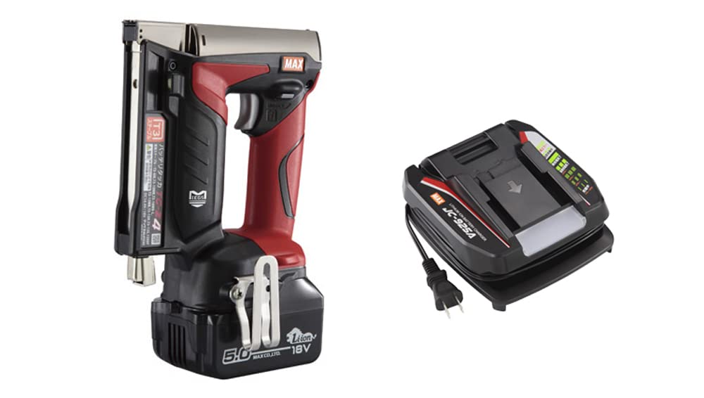 マックス(MAX) 充電式タッカ バッテリタッカ (充電器・電池パック1個・ケース付) TG-Z4-BC/1850A TG913..