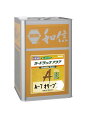 和信ペイント ガードラックアクア プロ仕様の水性屋外木部用塗料 1回塗・高着色・塗替最適 オリーブ 14kg