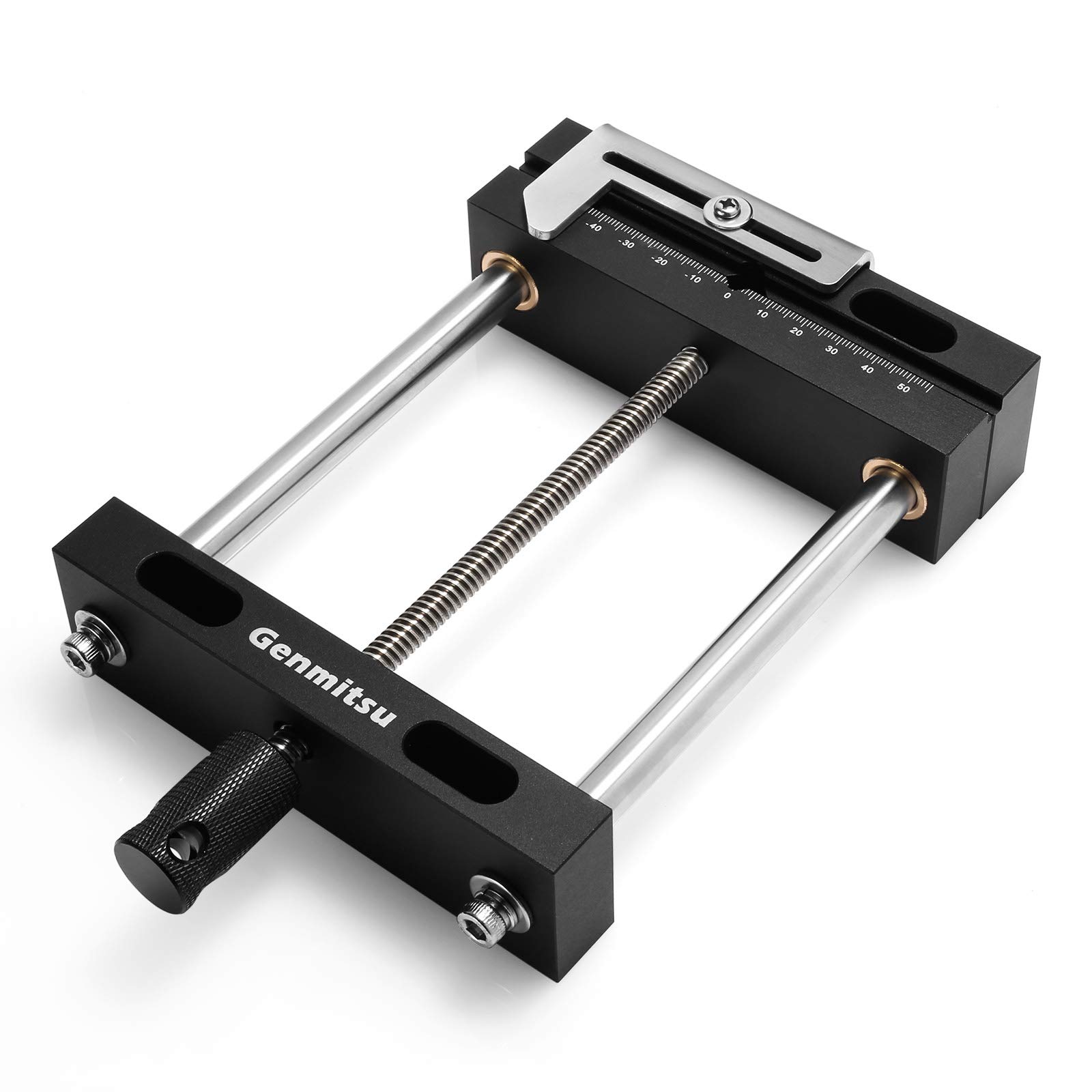 Genmitsu アルミ 万力 CNCフライス盤用 バイス、CNC ルーター3018-PRO/PROVer/PROVer Mach 3/MX3/PROVE..