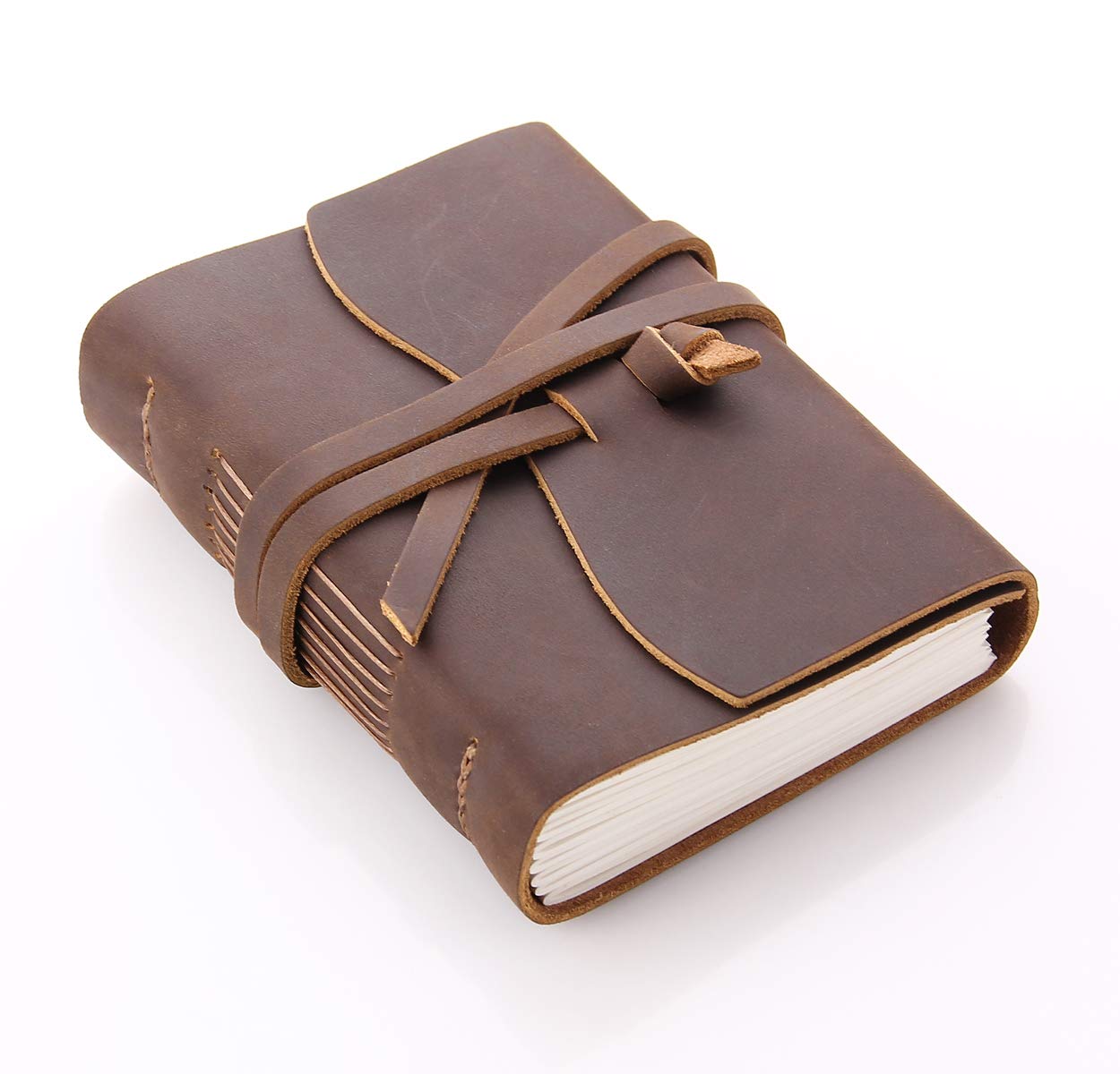 CEETOL ノート 本革 旅行者のためのノートブック 手作り手帳 帳 システム手帳 高級 レザーカバー 皮革 ..