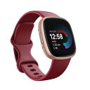 Fitbit Versa 4 ビート 日本正規品 メーカー保証1年 6日間以上のバッテリー Suica対応 GPS搭載 GoogleMap連動 心拍計測と睡眠スコア スマートウォッチ