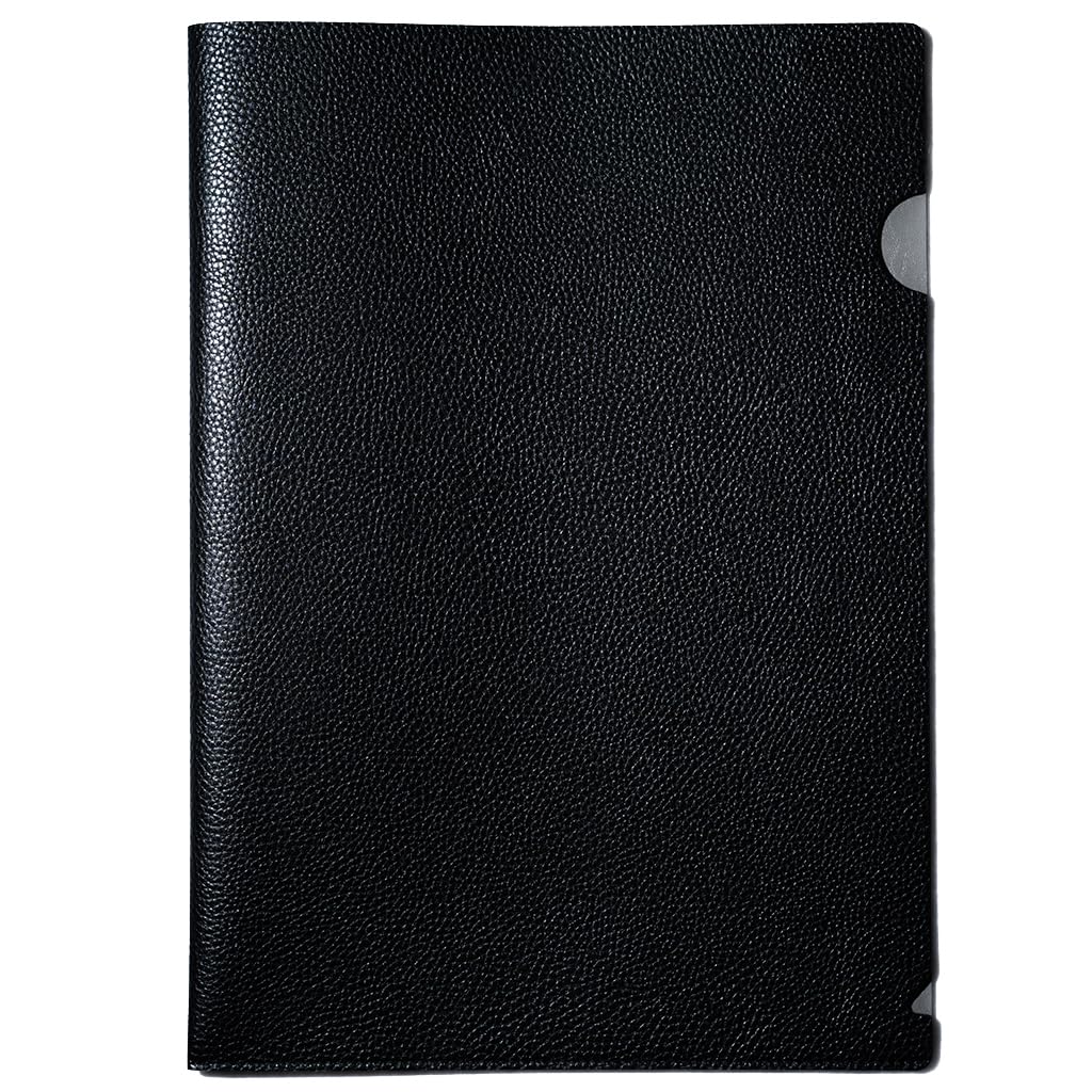 高級 クリアファイル レザー A4 革 書類 ファイルレザーファイル 書類ケース 【 tokyo23:59 】 シボ革 耐水 | 新生活 | デザイン文房具 | インテリア雑貨 | ビジネス 商談 | 就活 | プレゼント | ドキュメントフォルダ| 1枚