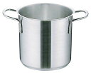 遠藤商事 業務用 (ムラノ) インダクション 寸胴鍋 28cm IH対応 (蓋無) 18-8ステンレス AZV7704