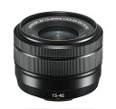 富士フイルム(FUJIFILM) X 交換レンズ フジノン ズーム 標準 コンパクト XC15-45mm 手ブレ補正 電動ズーム ブラック F XC15-45MMF3.5-5.6OIS PZ B