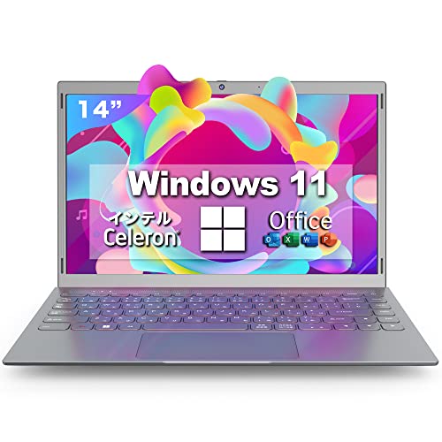 ノートパソコン office搭載 windows11 Dobios 14インチ ノートPC CeleronN Win11搭載 PC ノート/FullHD..