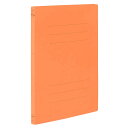 ナカバヤシ フラットファイル J A4 縦 100冊 オレンジ 45068