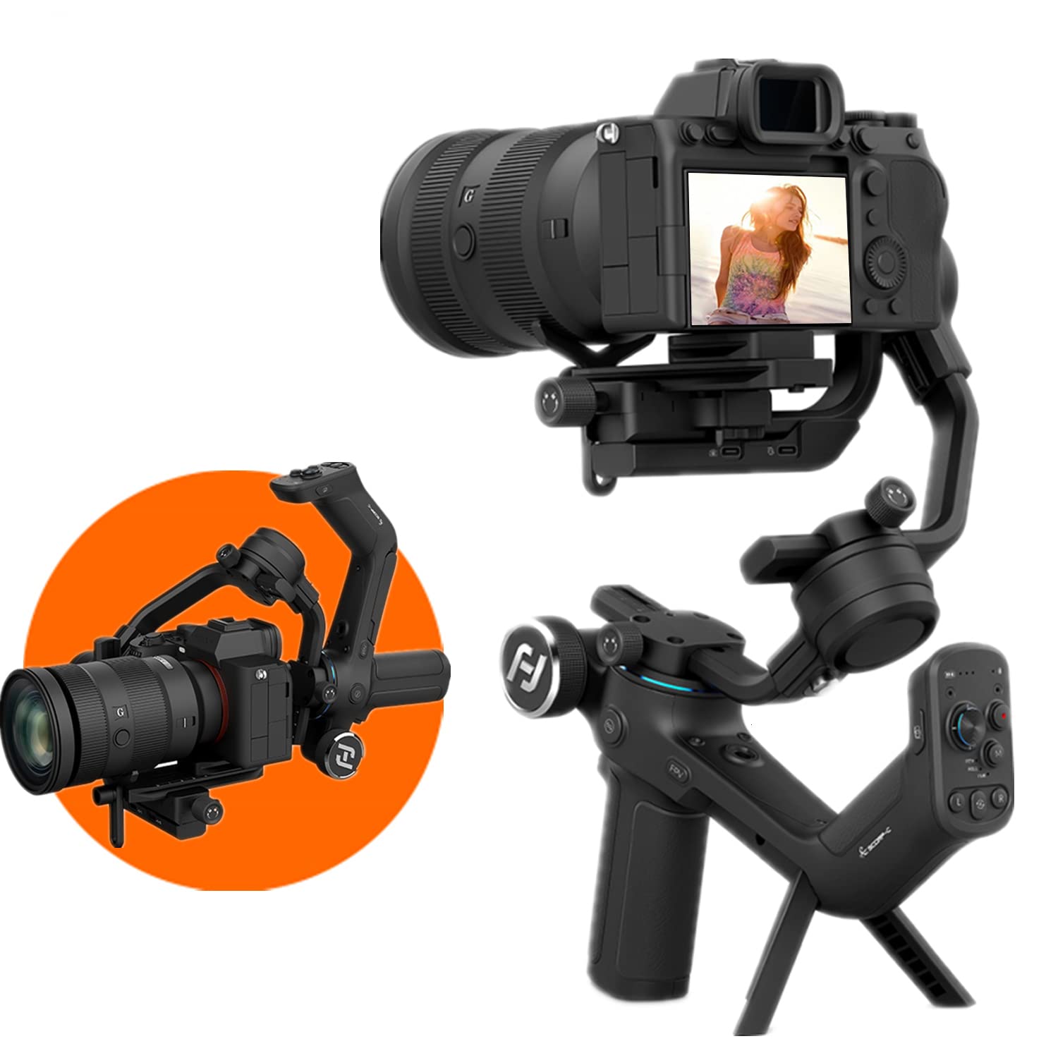 FeiyuTech SCORP C 3  Х ӥ饤 ߥ顼쥹  Х Sony A7IV A7III ...