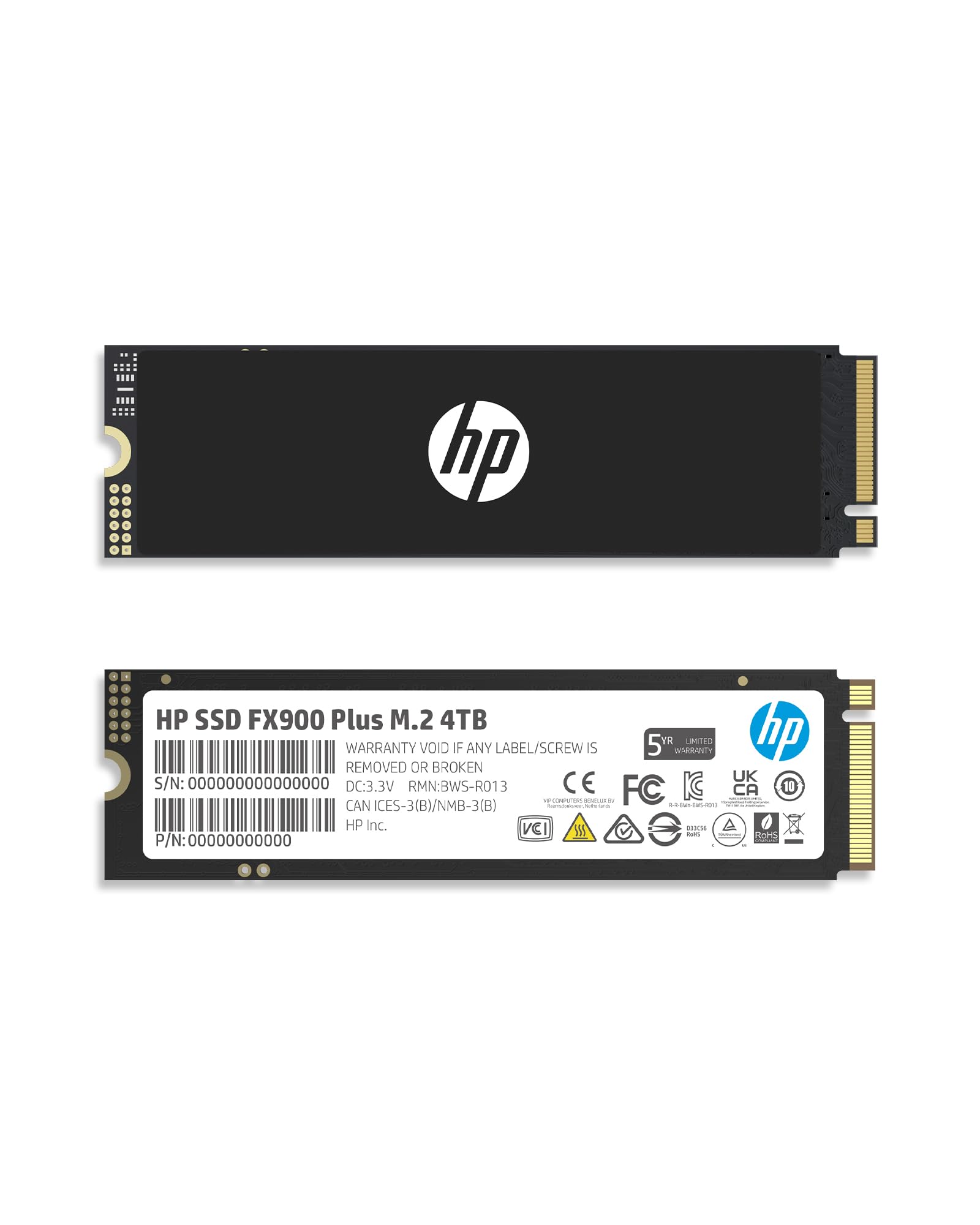 HP FX900 PLUS 4TB SSD NVMe1.4 M.2 Type 2280 P ...