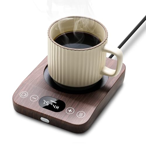 Kyerlish カップウォーマー コーヒーウォーマー 保温コースター マグカップウォーマー ドリンクウォーマー 【新登場プレゼント・9段階温度設定・最高85℃...