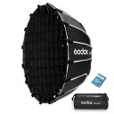 GODOX QR-P60T ソフトボックス 60CM パラボリック クイックセット 柔らかい箱 ハニカムグリッド付き 折りたたみ 収納バッグ付き Bowensマウント ゴドックス MS200-V MS300-V SK400II-V DP400III-V D