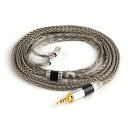 Tripowin Zonie 16 コアー銀メッキケーブル&SPCHIFIイヤホンアップグレードケーブル (2.5mm-0.78mm2pin, グレー)(3)