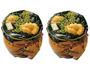 雲丹めかぶ めかぶの佃煮と塩ウニ /常温便 150g × 2個セット 全国一律送料無料 あす楽 賞味期限 2024/1/23