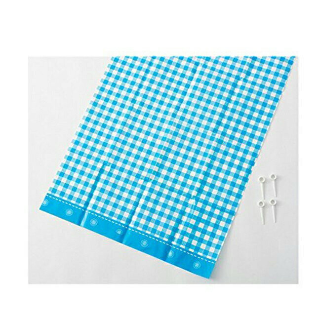 【早い者勝ち！最大400円OFFクーポン配布】アサヒ興洋 レジャーシート ギンガムチェックボタン S