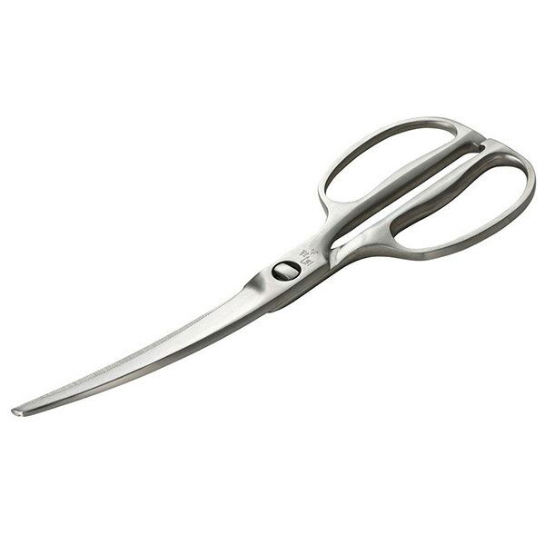 貝印 キッチンバサミ カーブ ステンレス 関孫六 鍛造オールステンレス DH3346