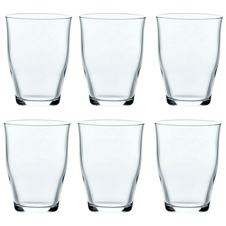 東洋佐々木ガラス タンブラーグラス スリール 6タンブラー 180ml 6個セット 日本製 食洗機対応 割れにくい グッドデザイン賞 ガラスコップ グラス B-42103HS（ コップ ジュースグラス 業務用グラス おしゃれ ）
