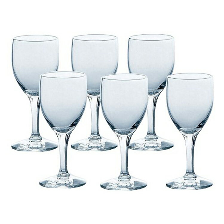 東洋佐々木ガラス 東洋佐々木ガラス ワイングラス ニューシュプール 110ml×6個セット 32037 （32037）