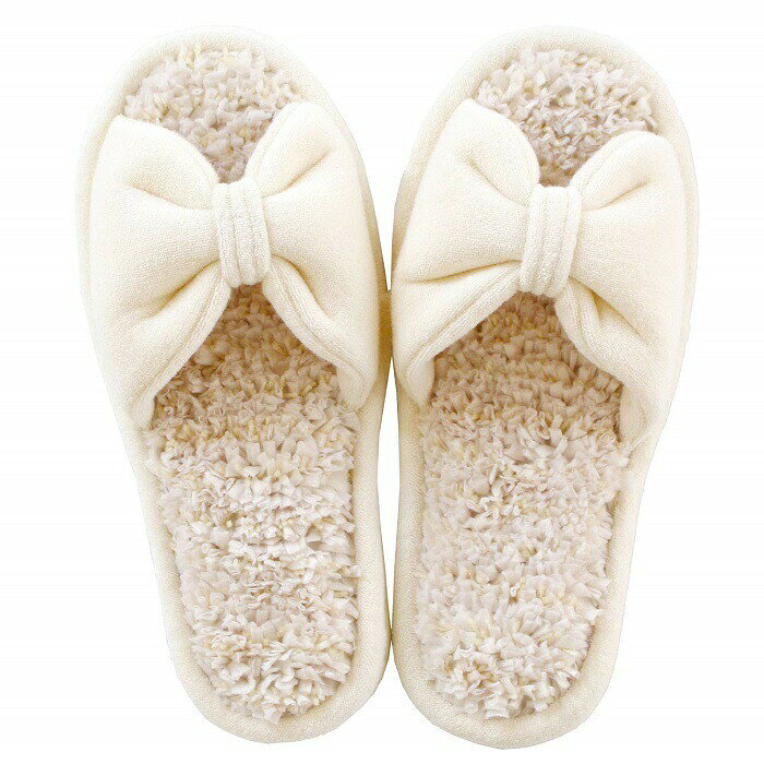 オカ スリッパ ベージュ PLYS(プリス) フルーリスフレ