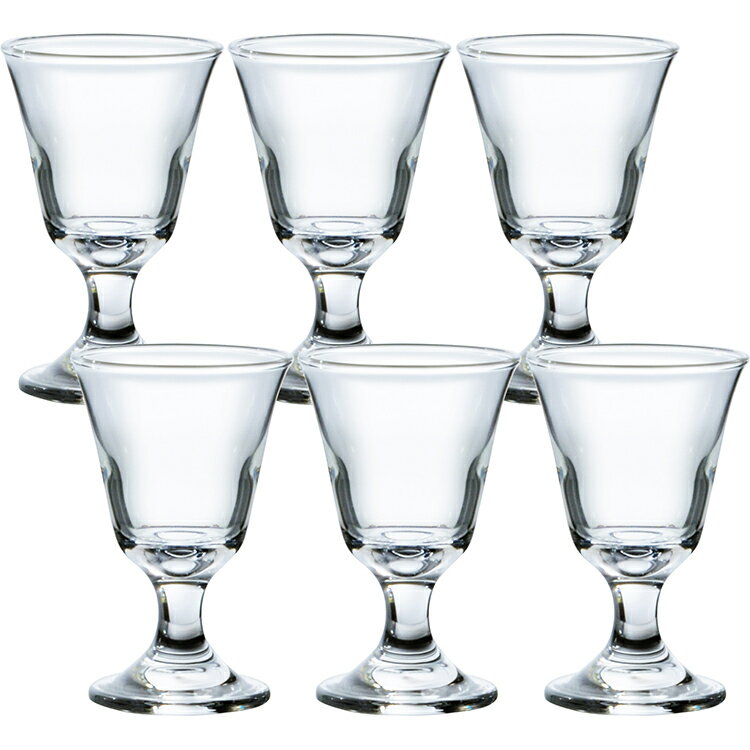 東洋佐々木ガラス 杯 日本酒造組合中央推奨品 高坏 65ml×6個セット J-39829 （J-39829）