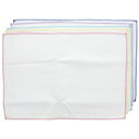 中村 ふきん コットン100% ドビー織り お買い得 大判 厚手 5枚入 ホワイト 約35×50cm TF-822