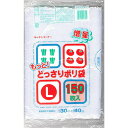 【早い者勝ち!最大400円OFFクーポン配布】日本技研工業 どっさりポリ袋L 150P 透明 キッチンコーナー もっと! KC-62L
