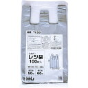 【早い者勝ち!最大400円OFFクーポン配布】ハウスホールドジャパン レジ袋 西日本 50号 東日本 60号 シルバー 厚さ0.025mm TC-50 100枚入 ( エコバッグ ゴミ袋 ごみ袋 袋 中身が見えない サニタリー 吊り下げ 袋 )