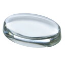 東洋佐々木ガラス ペーパーウェイト 丸型 文鎮 クリア 約1.8×8.5×6.1cm WA602W