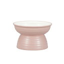 宮本産業 ペット食器 みやわん 脚付きフードボウル クリーンコート加工 ピンク 約175ml