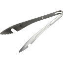 キャプテンスタッグ アウトドア BBQ トング つかみやすい 串トング 串抜き 先の付かない 24cm ステンレス製 UG-3270
