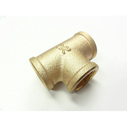 SANEI 砲金チーズ ふちあり 呼び25 ネジ径Rc1 T770-25