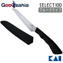 貝印 KAI SELECT100 セレクト100 フルーツナイフ シルバー 約23.5×1.2×3.2cm DH-3014 【メール便】 ( 調理 野菜 リンゴ...