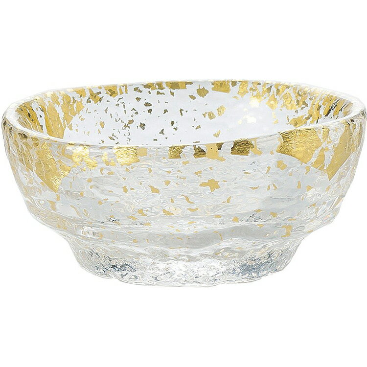 東洋佐々木ガラス お皿 金箔鉢 のぞき 日本製 しょうゆ皿 小皿 豆皿 小鉢 ?油さし 皿 ガラス皿 食器 43..