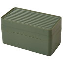 平和工業 マスクケース 忘れない カーキ 約19×9×10.1cm