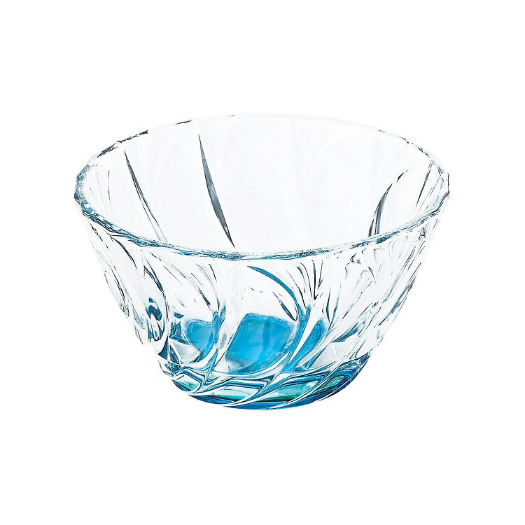 アデリア ソワールラスター ガラス 小鉢 かき氷 ブルー 
